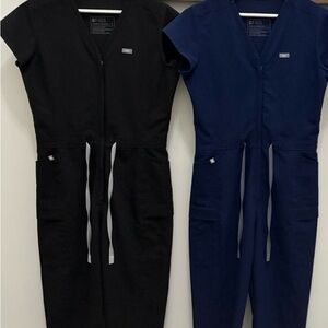 Figs Women's Jumpsuits in Black and Navy
